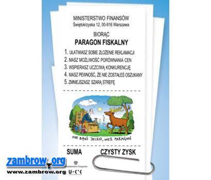 Nie bądź jeleń, weź paragon