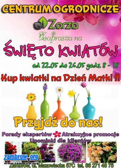 Kup kwiatki na Dzień Matki!