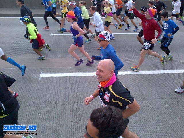 Zambrowianin w nowojorskim maratonie [foto + video]