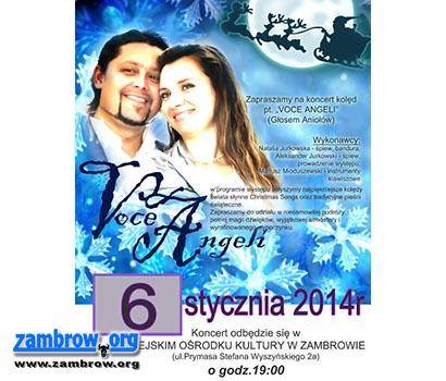 Zapraszamy na koncert kolęd Voce Angeli