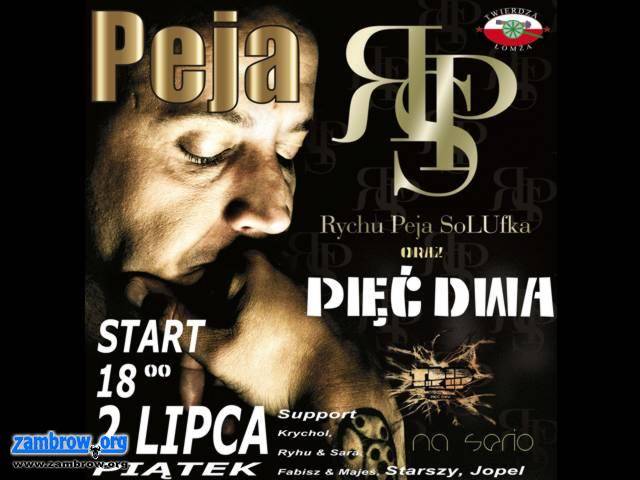 Wejściówki na koncert Peji dla czytelników Zambrow.org