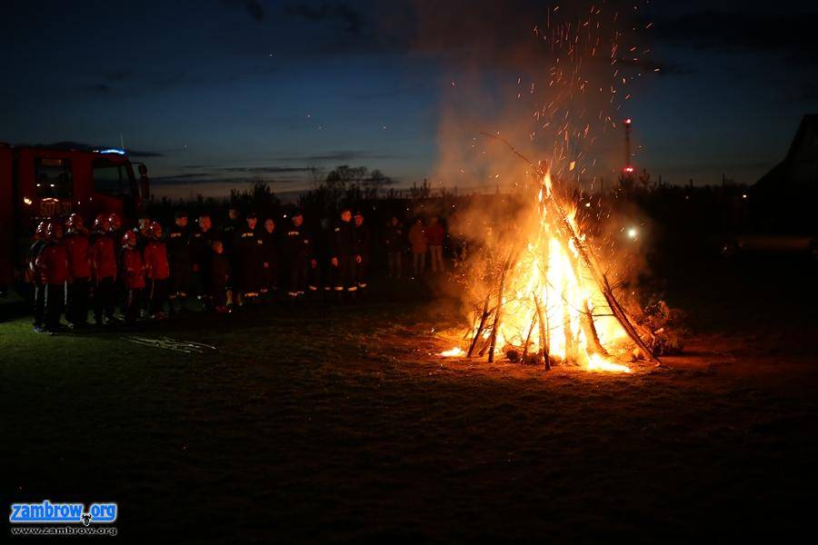 Strażacy ze Zbrzeźnicy uczcili rocznicę Chrztu Polski [foto]