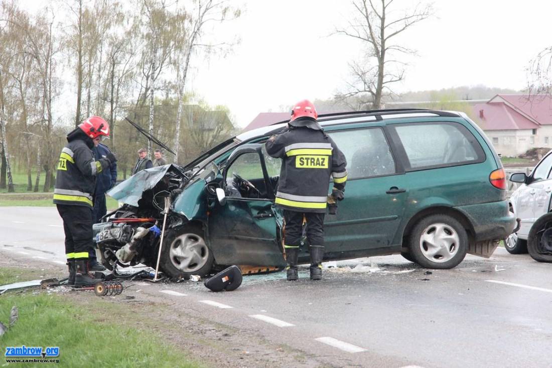 Śmiertelny wypadek na DK 63. Droga zablokowana