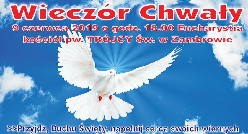 Zapraszamy na Wieczór Chwały