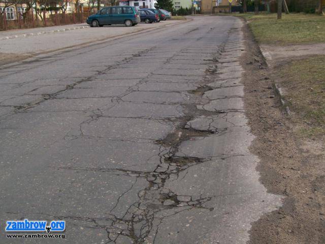 Ul. Obrońców Zambrowa w końcu będzie wyremontowana