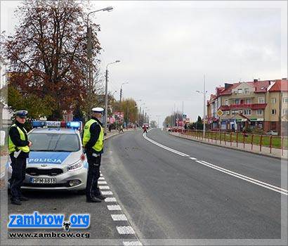 Działania „Prędkość” zambrowskiej policji