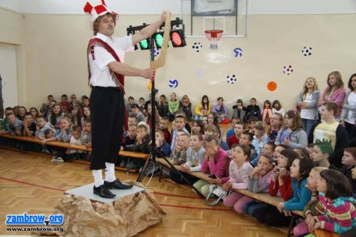 Nauczyciele na scenie...
