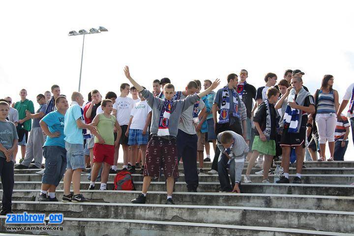 Wygrana Olimpii Zambrów w derbach z ŁKS Łomża (foto + video)