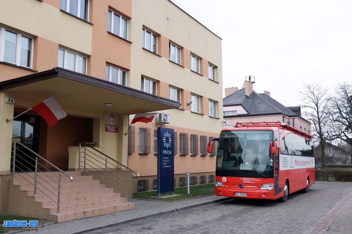 Mieszkańcy Zambrowa oddali krew w ramach ogólnopolskiej akcji [foto]
