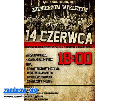 Zapraszamy na spotkanie poświęcone Żołnierzom Wyklętym 