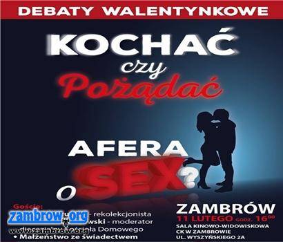  KSM zaprasza na IV Debatę Walentynkową