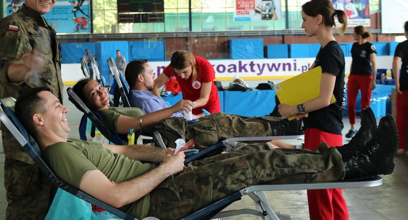 160 litrów krwi zebrano podczas sobotniej akcji Krwioobieg Terytorialsa