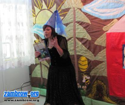 Teatr Maska z Krakowa w Bibliotece w Szumowie