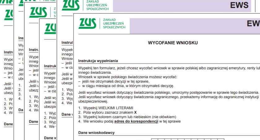 Wniosek o emeryturę można wycofać