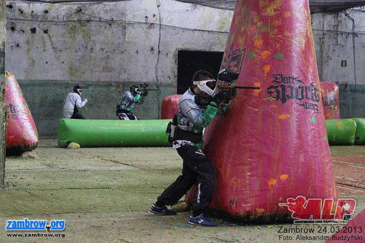 Turniej amatorów paintballa w Zambrowie [video]