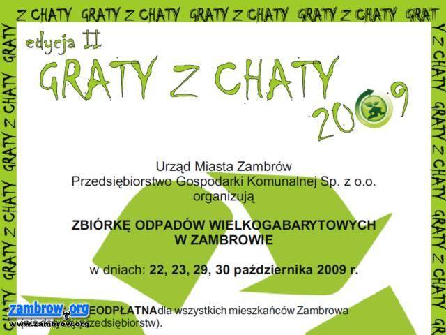 Znów będą zbierać „Graty z chaty”