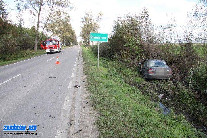 Wypadek przed Długoborzem