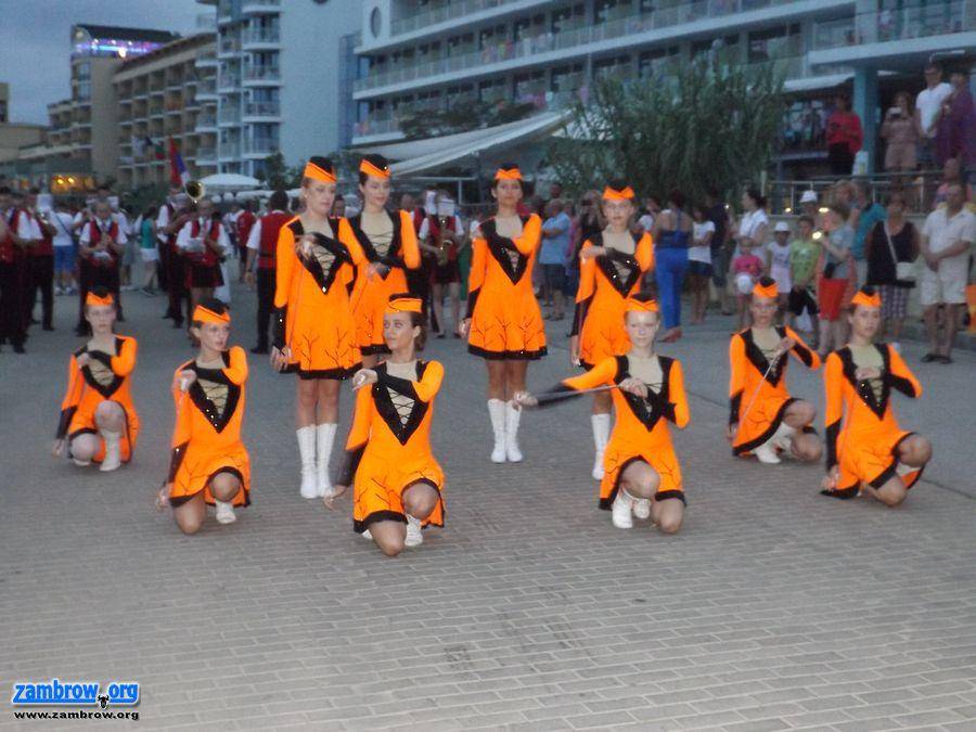 Orkiestra Dęta i mażoretki z Szumowa na „Balkan Folk Fest” w Bułgarii