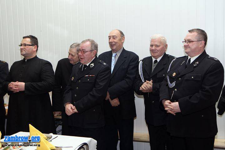 Strażacy z Laskowca podzielili się opłatkiem [foto]