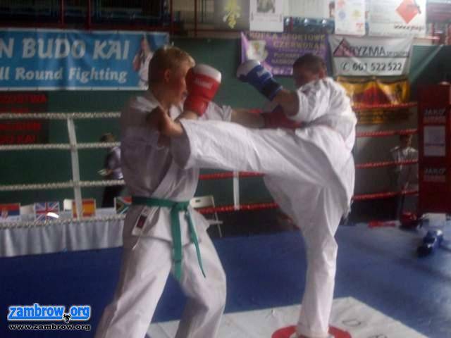 Mistrz Polski w Kyokushin Budokai Karate z Zambrowa