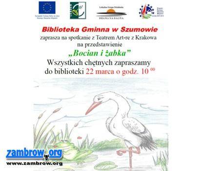 Zapraszamy na teatr do Szumowa