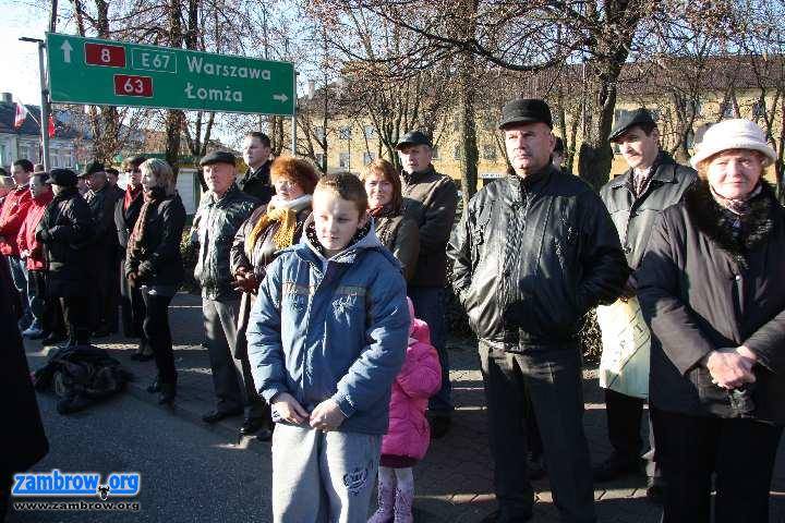 Miejskie obchody Odzyskania Niepodległości w Zambrowie (fotoreportaż)