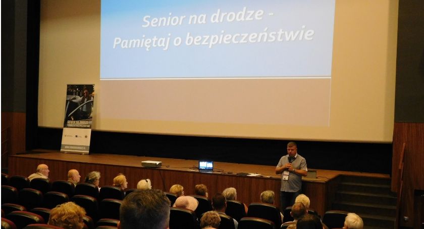 „Senior na drodze- pamiętaj o bezpieczeństwie”