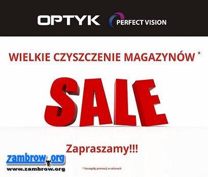 UWAGA: Wielkie czyszczenie magazynów w Perfect Vision!