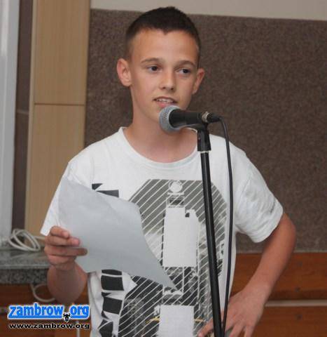 Festyn Zdrowia w zambrowskim gimnazjum