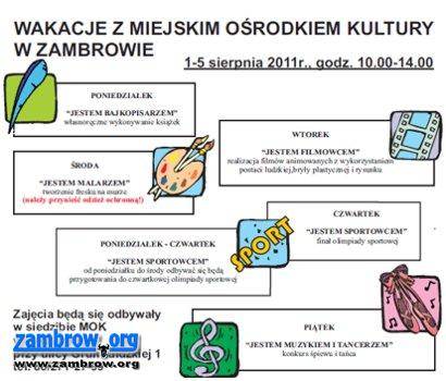 Od poniedziałku ruszają wakacje z MOK