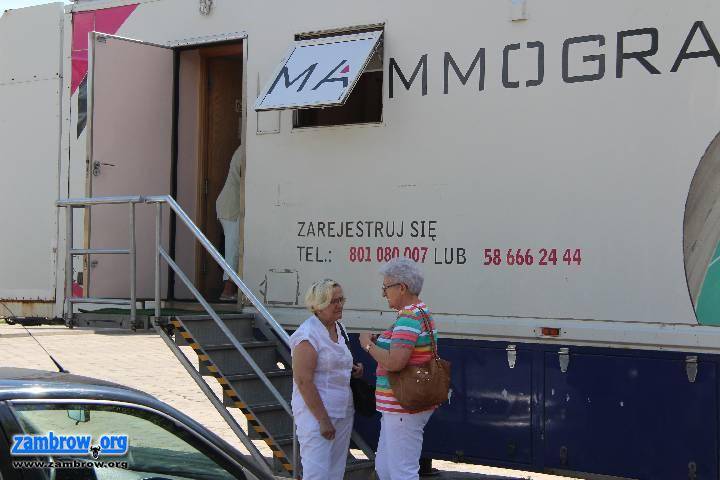 Mieszkanki powiatu skorzystały z mammografii