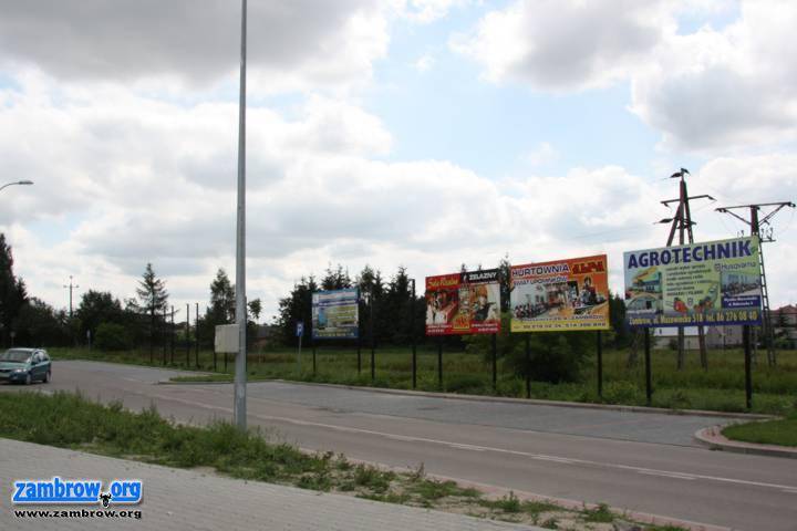 Reklamy na Targowicy Miejskiej