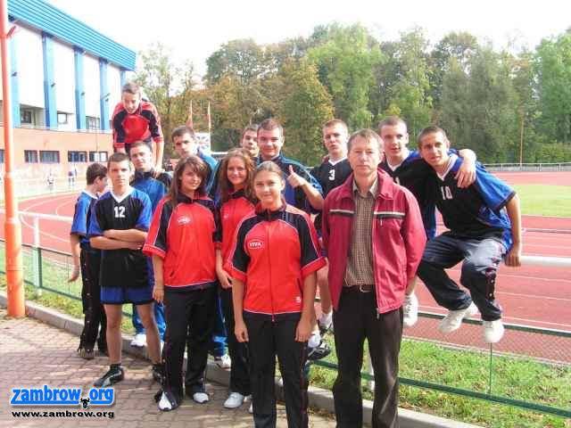 Reprezentacja MG1 na wojewódzkiej inauguracji roku sportowego SZS