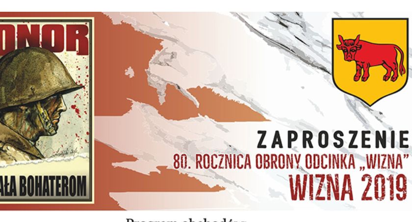 Zapraszamy na obchody rocznicowe bitwy pod Wizną