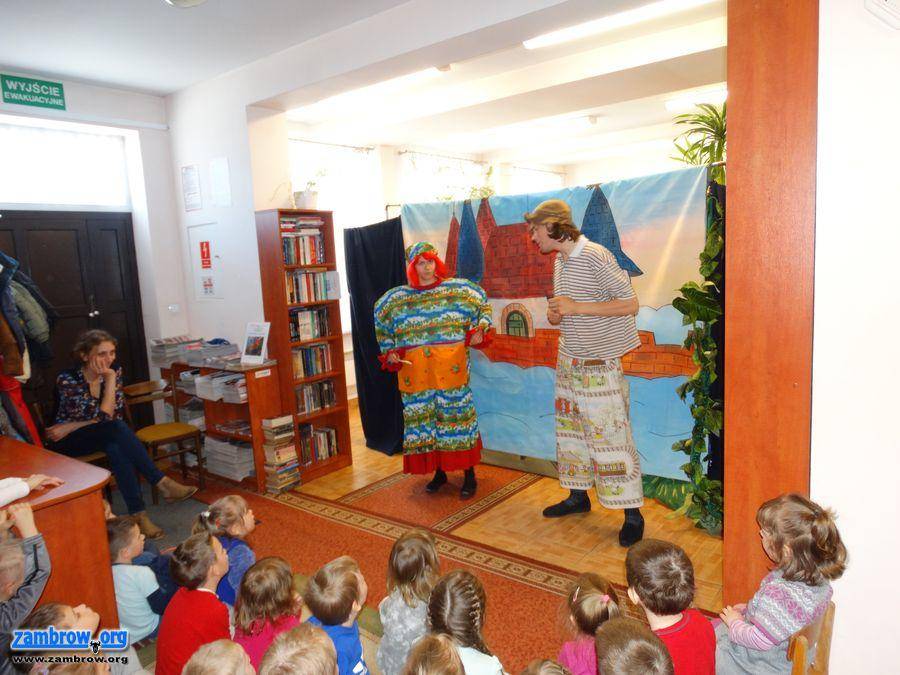 „Jaś i drzewo fasolowe” w bibliotece w Szumowie