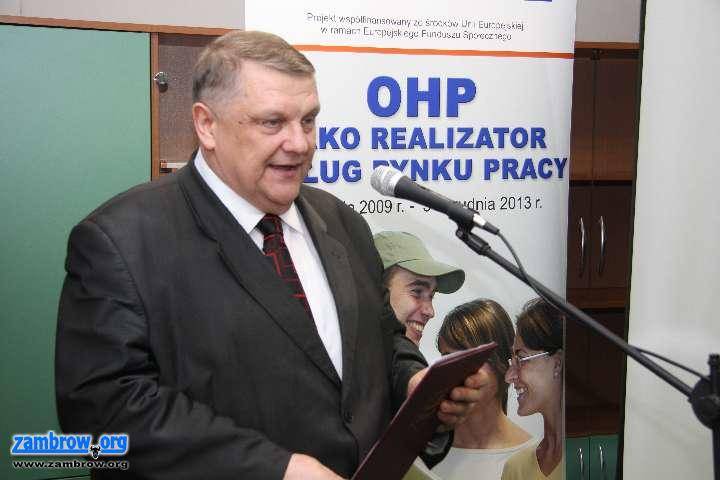 W Zambrowie otwarto punkt Ochotniczego Hufca Pracy 