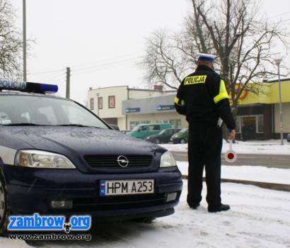 Akcja Prędkość w powiecie zambrowskim