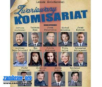 Zapraszamy na „Zwariowany Komisariat” do Centrum Kultury w Zambrowie