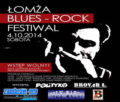 Weź udział w Łomża Blues-Rock Festiwal 