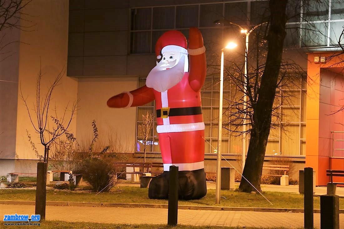 Świąteczna iluminacja w Zambrowie [foto+video]