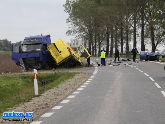 Makabryczny wypadek przed Laskowcem