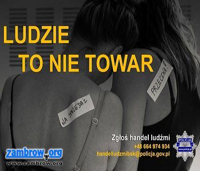 Dziś Europejski Dzień Walki z Handlem Ludźmi