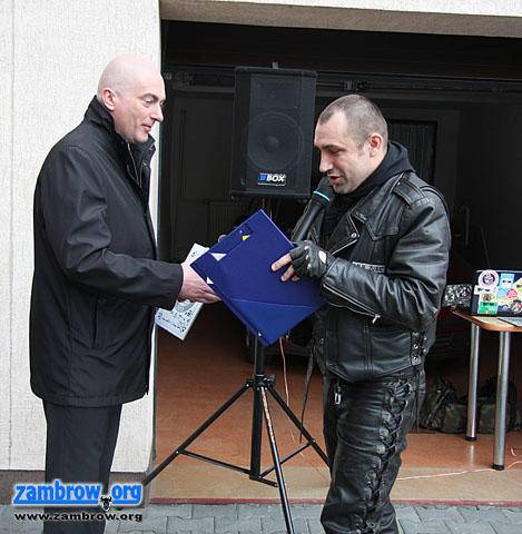 Zambrowianie oddawali krew w ramach MotoSerca