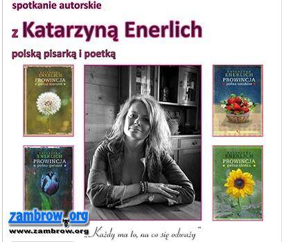 Zapraszamy na spotkanie autorskie z Katarzyną Enerlich