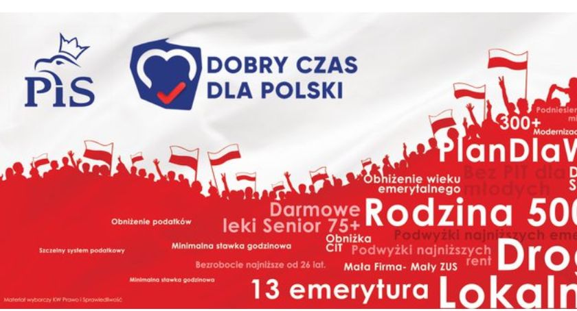 Kandydaci Prawa i Sprawiedliwości - Andrzej Mioduszewski i Marek Adam Komorowski - zapraszają na konwencję wyborczą