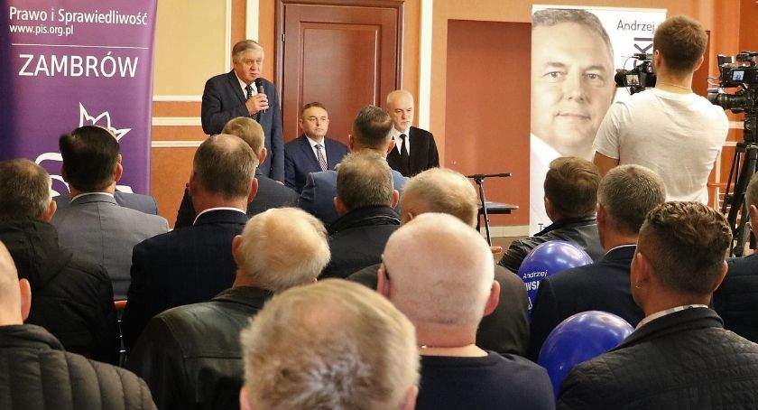 Zambrowscy kandydaci PiS do sejmu i senatu przedstawili swój program wyborczy [video]