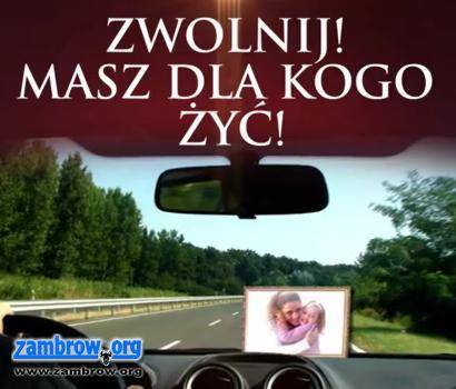 Zwolnij ... dowieź kwiaty na czas