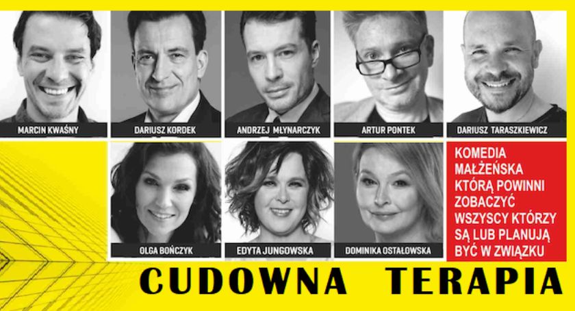 „Cudowna terapia” niebawem w zambrowskim CK. Sprawdź, czy wygrałeś bilety w naszym konkursie!