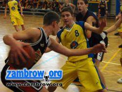Wyniki I Turnieju Ligi NEYBL w sezonie 2003/2004 rozegranego w miniony weekend w Zambrowie