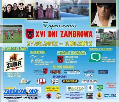 Od niedzieli ruszają XVI Dni Zambrowa. W przyszły weekend – finałowe koncerty